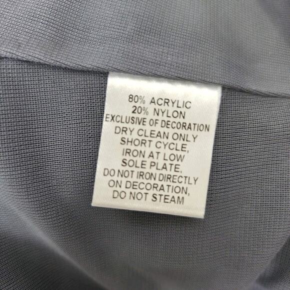 Sequined Skirt and Top Set XS Gray Peruvian Connection Women's‎ - Picture 6 of 6